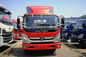 福田 奧鈴新捷運(yùn) 156馬力 3.8米 國(guó)五排半廂式輕卡載貨車(BJ5048XXY-A1)