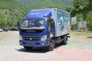 福田 奧鈴CTX 156馬力 4.75米 國(guó)五排半廂式輕卡載貨車(BJ5139XXY-F6)