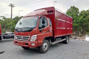 福田 奧鈴CTX 156馬力 5.75米 國(guó)五排半倉(cāng)柵式載貨車(BJ5149CCY-F2)