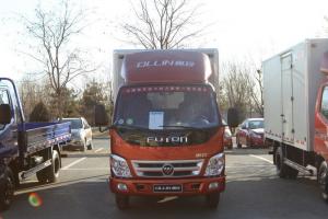 福田 奧鈴CTX 143馬力 3.735 國(guó)五排半廂式輕卡載貨車(斷氣剎)(BJ5043XXY-FF)