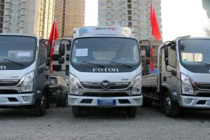 福田 奧鈴TS 110馬力 4.14米 京五單排廂式輕卡載貨車(氣剎)(BJ5045XXY-F2)