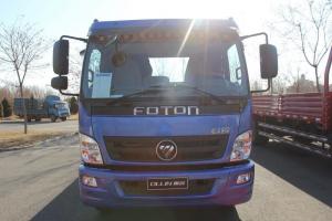 福田 奧鈴CTX中卡 載重版 156馬力 4X2 5.75米 國(guó)五排半廂式載貨車底盤(BJ5129XXY-FE)