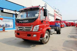 福田 奧鈴CTX中卡 156馬力 4X2 6.75米 國(guó)五欄板載貨車底盤(BJ1139VJPEK-F5)