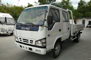 慶鈴 五十鈴600P 130馬力 2.065米 國五雙排欄板輕卡載貨車(QL1040A5EW)