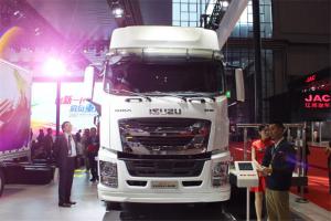 慶鈴 五十鈴巨咖 380馬力 4X2 國(guó)五危險(xiǎn)品牽引車(chē)(QL4181U2JDR)