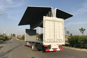 東風(fēng)商用車 嘉運(yùn) 180馬力 4X2 7.7米 國五翼開啟廂式載貨車(EQ5180XYKGD5D)