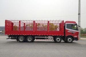 三一集團(tuán) 俊領(lǐng)版 430馬力 8X4 9.6米 國五倉柵式載貨車