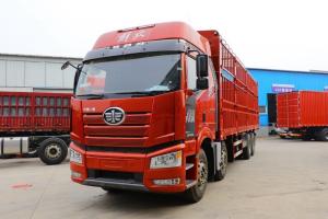 一汽解放 新J6P重卡 超值版 390馬力 8X4 9.5米 國(guó)五 倉柵式載貨車(CA5310CCYP66K24L7T4E5)