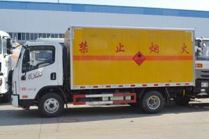 解放 虎VH 120馬力 4X2 國五 單排易燃氣體廂式運輸車(5檔)(CA5045XRQP40K17L1E5A84)