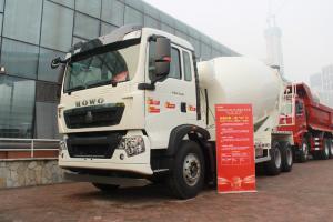 中國重汽 HOWO T5G 法規(guī)版 340馬力 8X4 國五 7.99方混凝土攪拌車(ZZ5317GJBN306GE1)