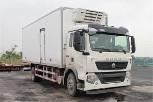 中國重汽 HOWO T5G 210馬力 4X2 6.7米 國五 冷藏車(ZZ5167XLCK501GE1)
