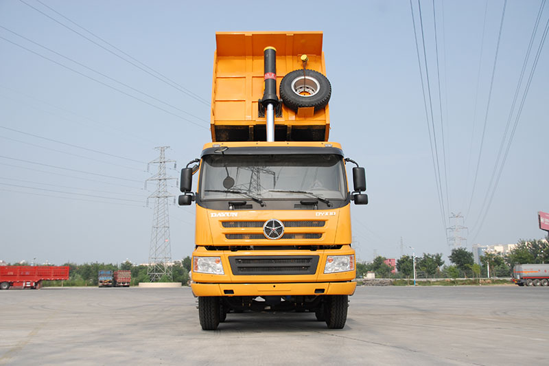 大運重卡 新N8E復(fù)合 350馬力 8X4 6.6米 國五 自卸車(12檔)(CGC3310D5DDAD)