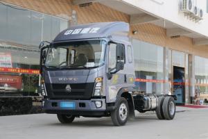 重汽HOWO輕卡 統(tǒng)帥 141馬力 3.85米 國(guó)五 排半欄板載貨車(ZZ1087F331CE183)