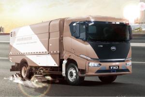 比亞迪T18 18T 4X2 純電動洗掃車(BQJ5180TXSBYDEV)