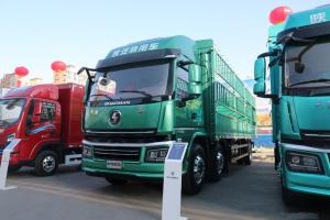 陜汽商用車 軒德翼6 輕量化版 260馬力 6X2 9.6米 國(guó)六 倉(cāng)柵式載貨車
