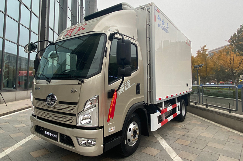 一汽解放輕卡 領(lǐng)途-F2.8 165馬力 4×2 國六 冷藏車 