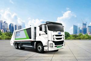 開沃卡車 重卡系列Z25 6×4 純電動 壓縮式垃圾車(NJL5250ZYSBEV)