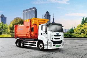 開沃卡車 重卡系列Z25 6×4 純電動 車廂可拆卸式垃圾車(NJL5250ZXXBEV)