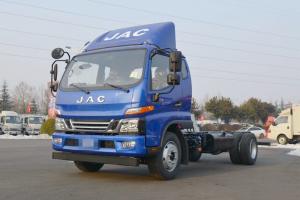 江淮 駿鈴V7 154馬力 4X2 6.2米 國(guó)五 排半倉(cāng)柵式載貨車(HFC5141CCYP91K1D4V)