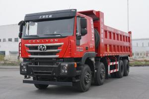 上汽紅巖 杰獅C6 重載版 400馬力 8X4 7.2米 國(guó)六 LNG自卸車(CQ5317ZLJHD12366T)