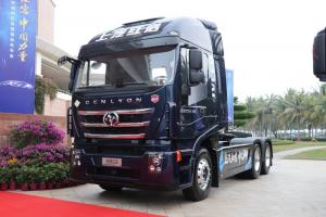 上汽紅巖 杰獅C6重卡 440馬力 6X4 國六 LNG AMT自動擋牽引車(CQ4257HD12384T)
