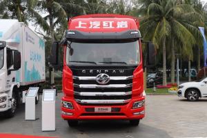 上汽紅巖 杰豹H6 標載版 300馬力 6X2 9.6米 國六 欄板載貨車(CQ1257EY08523J)