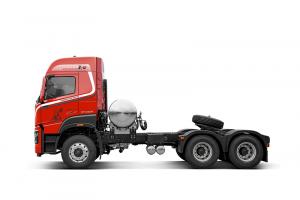 大運(yùn)重卡 V7 460馬力 6×4 國(guó)六 LNG牽引車