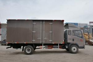 中國(guó)重汽HOWO 統(tǒng)帥 141馬力 3.8米 4X2 國(guó)五排半廂式輕卡(ZZ5047XXYF341CE145)