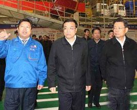 國(guó)務(wù)院副總理李克強(qiáng)到陜汽視察工作