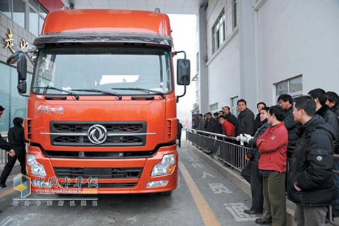 東風(fēng)商用車公司一月銷車22446輛