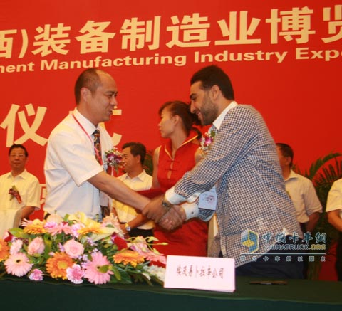 大運重卡出口埃及