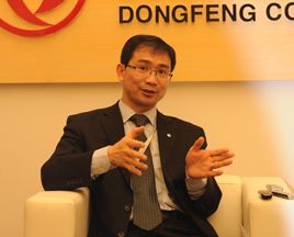 [上海車(chē)展]東風(fēng)商用車(chē)黃剛：始終堅(jiān)持節(jié)能減排和創(chuàng)新技術(shù)