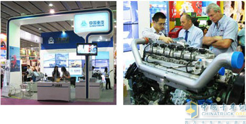 中國重汽多款產(chǎn)品亮相第110屆廣交會