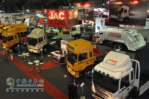 江淮商用車參加厄瓜多爾車展