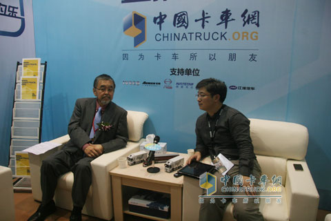 廣汽日野總經(jīng)理前田啟二做客卡車網(wǎng)直播間