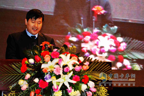 唐駿汽車集團(tuán)卡車公司總經(jīng)理武登習(xí)