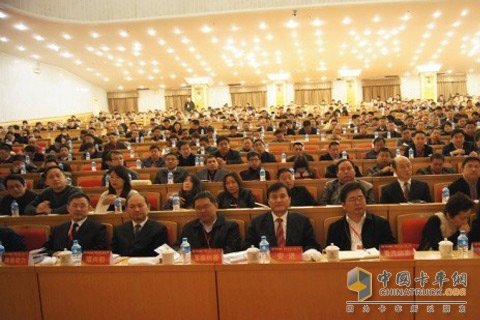 2013年江淮格爾發(fā)重卡商務(wù)年會現(xiàn)場