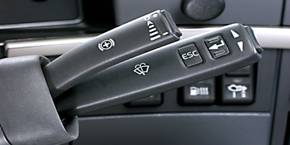 沃爾沃發(fā)動機(jī)制動的功能與操縱桿的使用